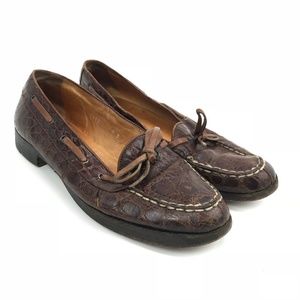 Vintage Ralph Lauren Polo Leather Loafers Size 9B